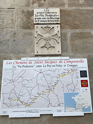 Sur le chemin de Saint Jacques