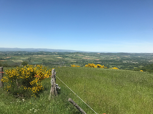 La vallée de L’Aveyron